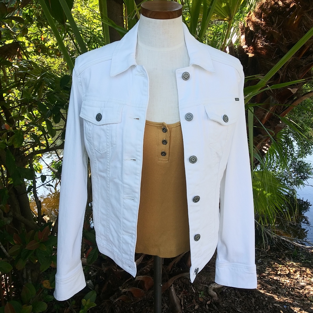 White Denim Jacket NWT